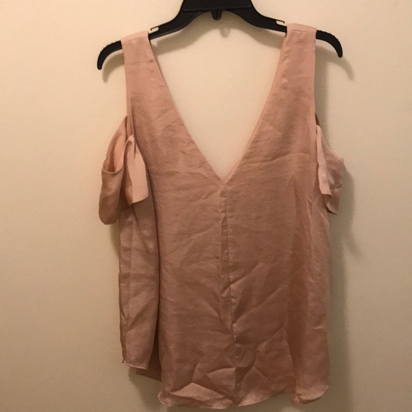 RACHEL Rachel Roy Tops - Rachel Roy Silky Cold Shoulder Blouse